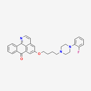 Chemical structure of MAO-A/5-HT2AR-IN-1