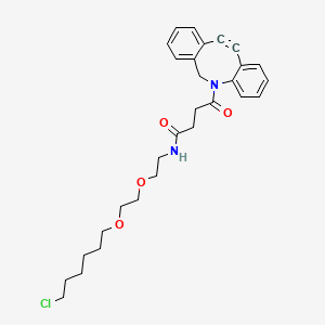 Chemical structure of Halo-DBCO