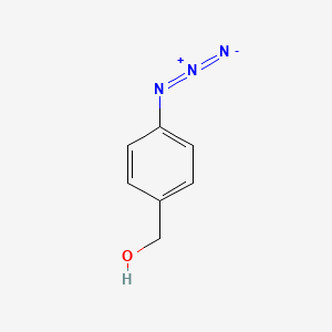 Chemical structure of 4-Azidobenzyl alcohol