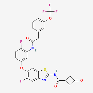 Chemical structure of SZM679