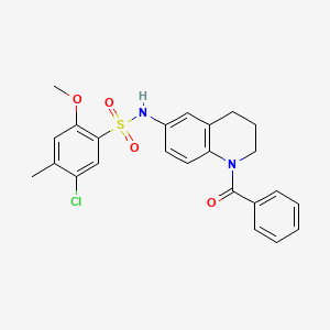 Chemical structure of Glucocorticoid receptor modulator 1