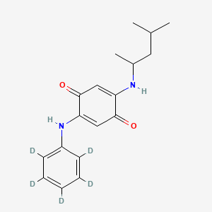 Chemical structure of 6PPD-quinone-d5
