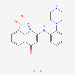Chemical structure of LY1