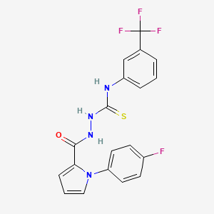Chemical structure of SEW84