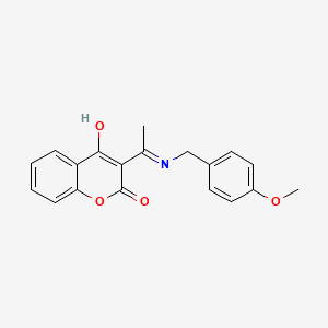 Chemical structure of JB062