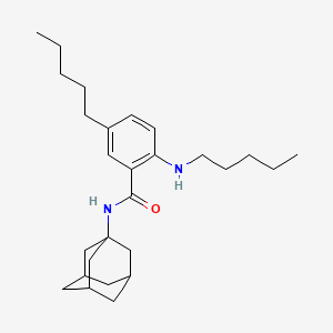 Chemical structure of CB2R antagonist 3