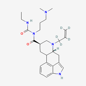 Chemical structure of Cabergoline-d5