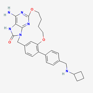 Chemical structure of TLR7 agonist 6