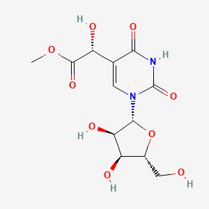 Chemical structure of (R)-mchm5U