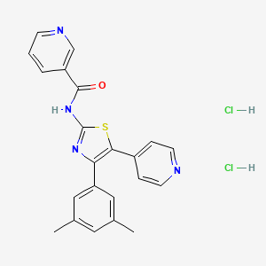 Chemical structure of DPTN dihydrochloride