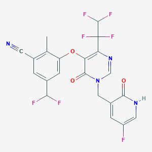 Chemical structure of PYR01