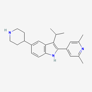 Chemical structure of BMS905