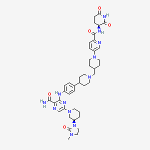 Chemical structure of NX-5948