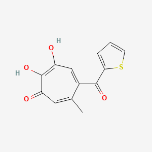 Chemical structure of Antifungal agent 48