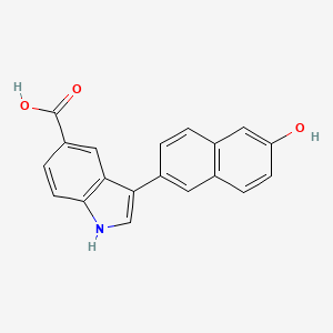 Chemical structure of QR-0217