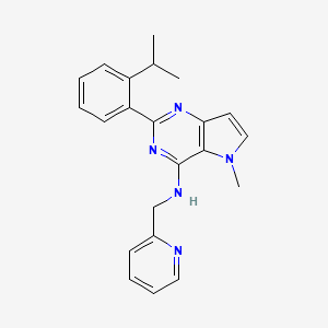 Chemical structure of PI5P4Ks-IN-2