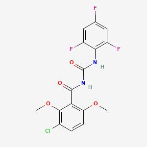 Chemical structure of GRL-1720 TFA