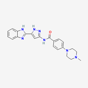 Chemical structure of FOXO1-IN-3
