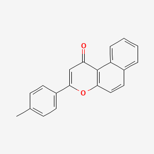 Chemical structure of 4'-Methyl-β-naphthoflavone