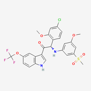 Chemical structure of Mosnodenvir