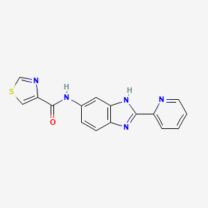 Chemical structure of Sperm motility agonist-1