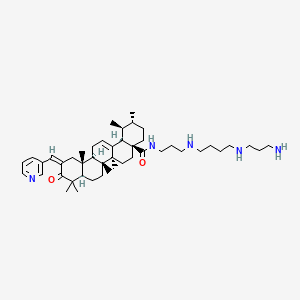 Chemical structure of C12-TLRa