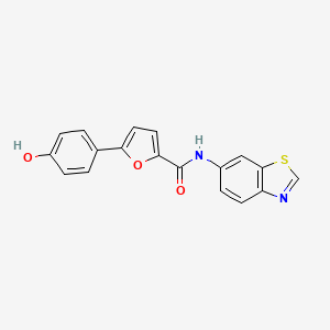 Chemical structure of SLU-PP-1072