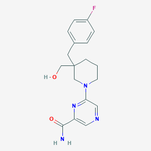 Chemical structure of rTRD01