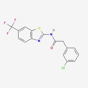 Chemical structure of Casein kinase 1δ-IN-6