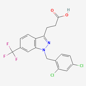 Chemical structure of H2-Gamendazole