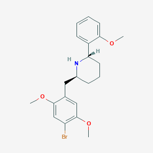Chemical structure of 5-HT2A receptor agonist-3