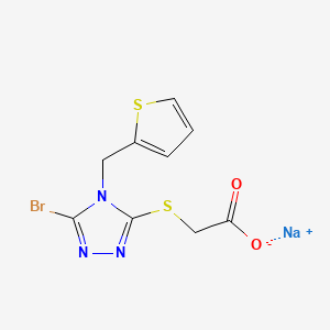 Chemical structure of URAT1 inhibitor 6