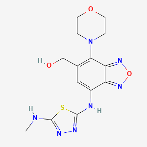Chemical structure of AEP-IN-2