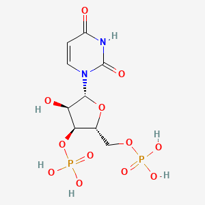 Chemical structure of Uridine 3′,5′-diphosphate
