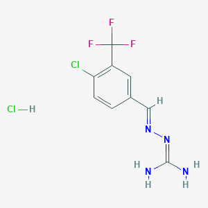 Chemical structure of AC-099 hydrochloride