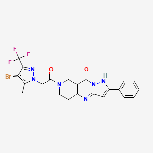 Chemical structure of PAT1inh-B01
