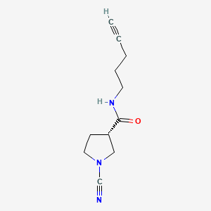 Chemical structure of GK16S