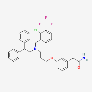 Chemical structure of GW6340