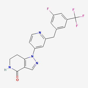 Chemical structure of GPR52 receptor modulator 1