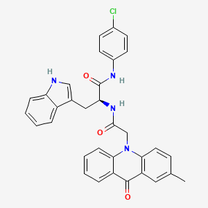 Chemical structure of MARK4 inhibitor 4