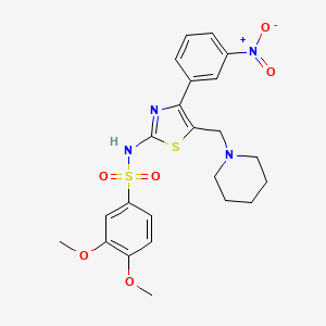 Chemical structure of JM6