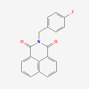 Chemical structure of hCYP3A4 Fluorogenic substrate 1