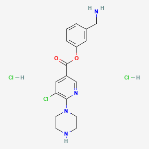 Chemical structure of BDM91270