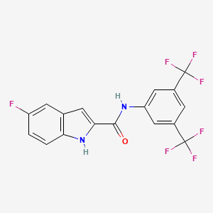 Chemical structure of A3373