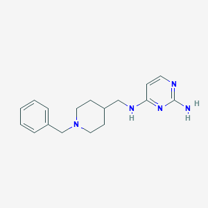 Chemical structure of AChE/BuChE-IN-4