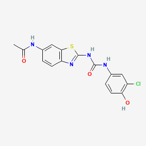 Chemical structure of 17β-HSD10-IN-1