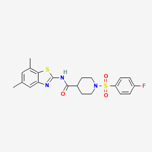 Chemical structure of VU534