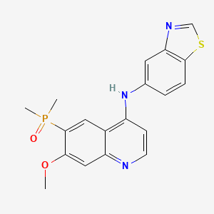 Chemical structure of Zharp2-1