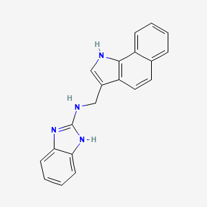 Chemical structure of AJ2-71