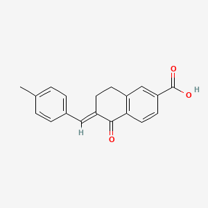Chemical structure of Firefly luciferase-IN-1